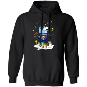 FC Dallas Santa Snoopy Wish You A Merry Christmas Shirt
