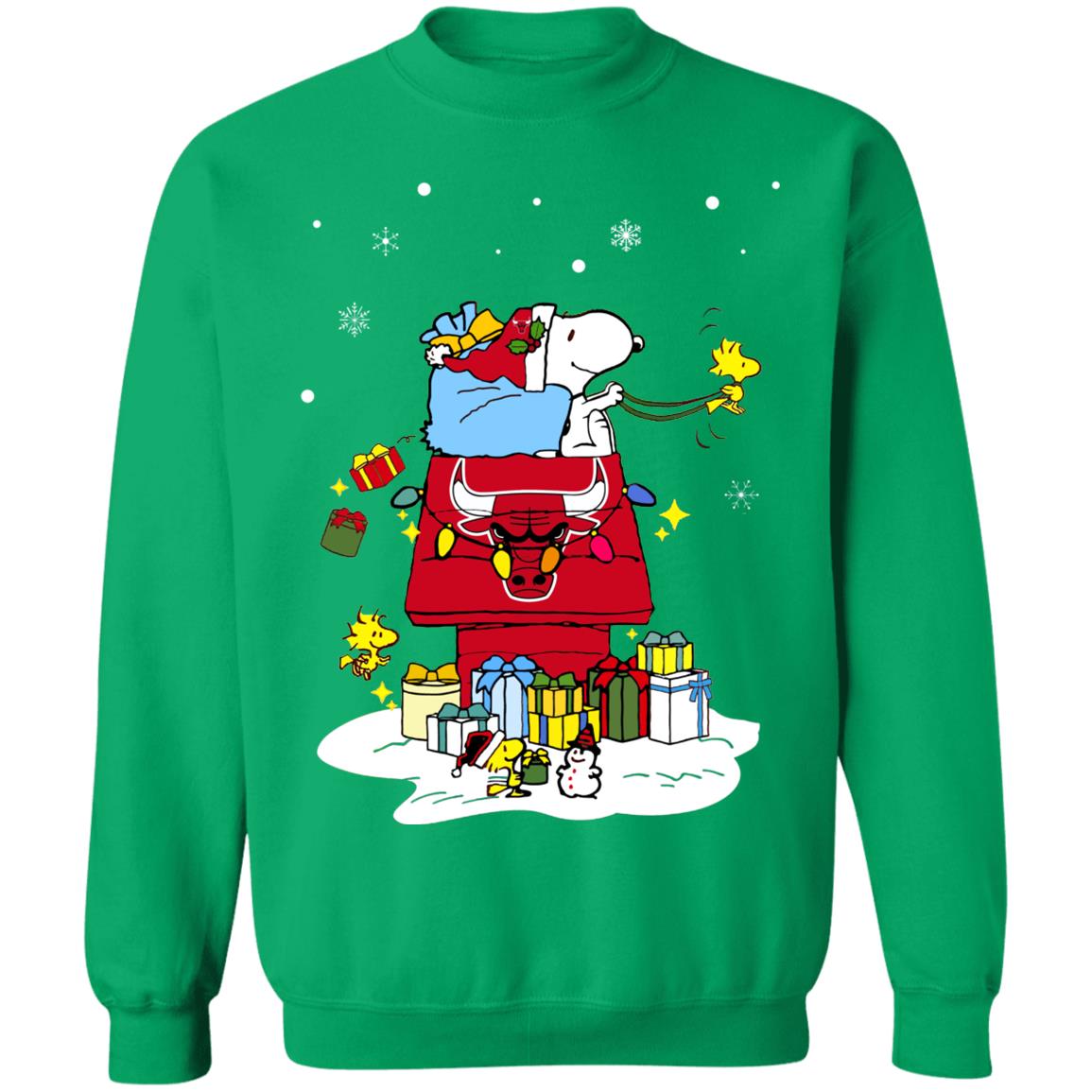 Chicago Bulls Santa Snoopy Wish You A Merry Christmas Shirt Chicago Bulls Santa Snoopy Wish You A Merry Christmas Shirt