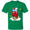 Chicago Bulls Santa Snoopy Wish You A Merry Christmas Shirt