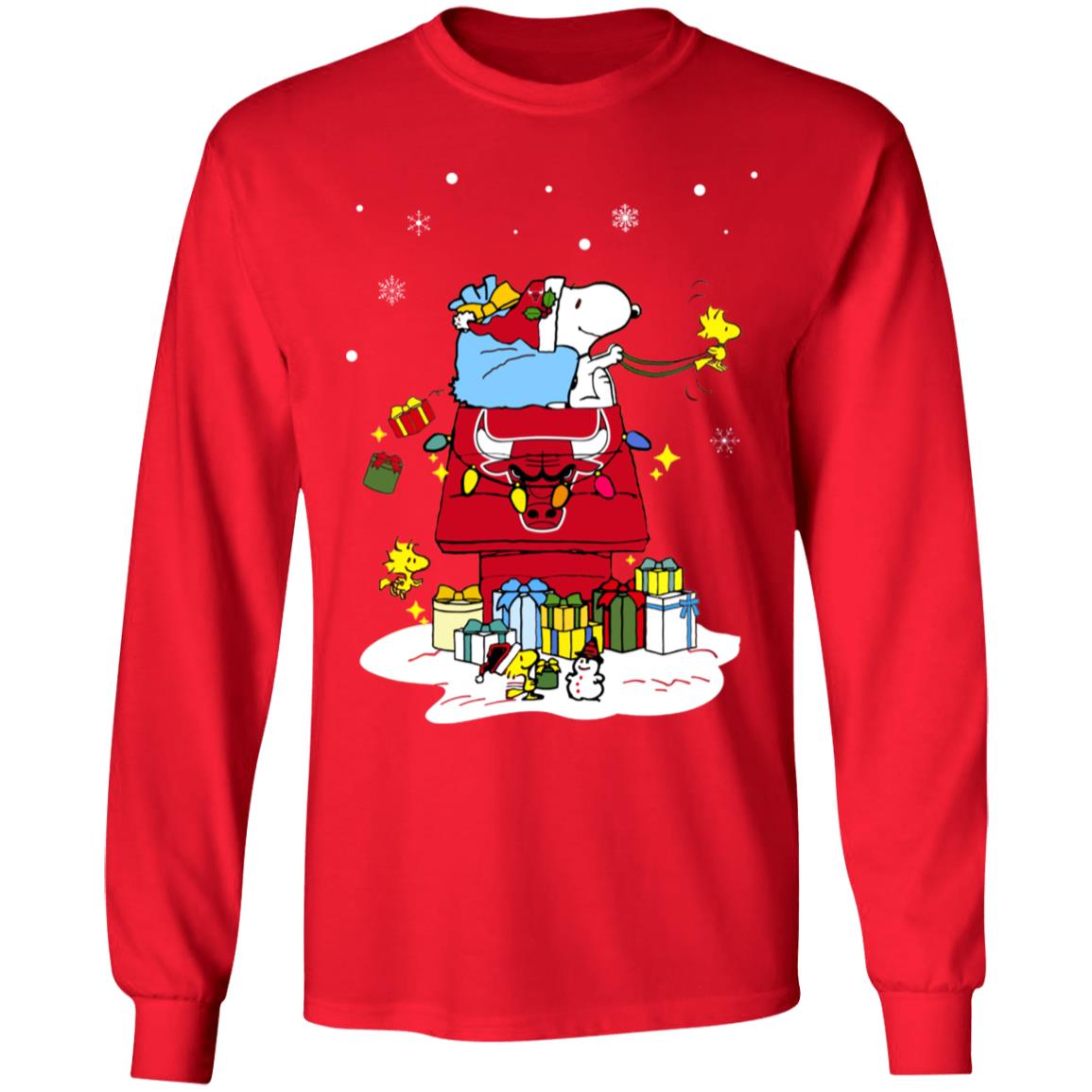 Chicago Bulls Santa Snoopy Wish You A Merry Christmas Shirt Chicago Bulls Santa Snoopy Wish You A Merry Christmas Shirt