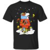 Clemson Tigers Santa Snoopy Wish You A Merry Christmas Shirt