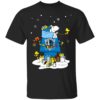 Dallas Cowboys Santa Snoopy Wish You A Merry Christmas Shirt