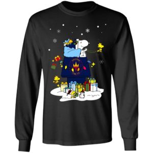 Chicago Fire Santa Snoopy Wish You A Merry Christmas Shirt