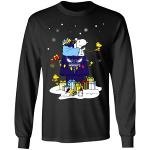 Charlotte Hornets Santa Snoopy Wish You A Merry Christmas Shirt
