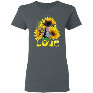 Love Cat Sunflower Shirt