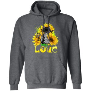 Love Cat Sunflower Shirt