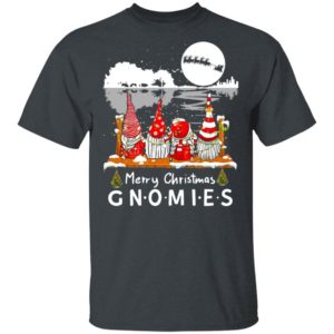 Shinesnow Guitar Shaped Merry Christmas Gnomies Christmas Sweatshirt
