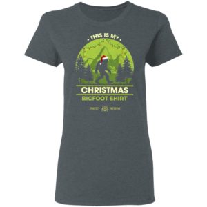 Bigfoot Santa This Is My Christmas Bigfoot Shirt Sweatshirt