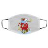 Utah Jazz Santa Snoopy Wish You A Merry Christmas face mask