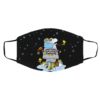 Sacramento Kings Santa Snoopy Wish You A Merry Christmas face mask