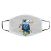 Seattle Sounders FC Santa Snoopy Wish You A Merry Christmas face mask