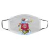 Tennessee Titans Santa Snoopy Wish You A Merry Christmas face mask