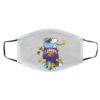 Notre Dame Fighting Irish Santa Snoopy Wish You A Merry Christmas face mask