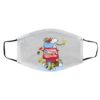 New England Patriots Santa Snoopy Wish You A Merry Christmas face mask
