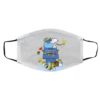 Penn State Nittany Lions Santa Snoopy Wish You A Merry Christmas face mask