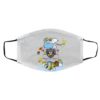 Ohio State Buckeyes Santa Snoopy Wish You A Merry Christmas face mask