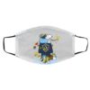 Kansas Jayhawks Santa Snoopy Wish You A Merry Christmas face mask