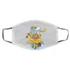 LSU Tigers Santa Snoopy Wish You A Merry Christmas face mask