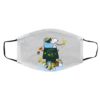 Michigan Wolverines Santa Snoopy Wish You A Merry Christmas face mask