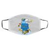 Denver Nuggets Santa Snoopy Wish You A Merry Christmas face mask