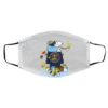 Denver Broncos Santa Snoopy Wish You A Merry Christmas face mask