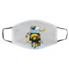 Iowa Hawkeyes Santa Snoopy Wish You A Merry Christmas face mask