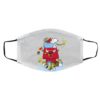 Chicago Bulls Santa Snoopy Wish You A Merry Christmas face mask