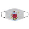Chicago Fire Santa Snoopy Wish You A Merry Christmas face mask