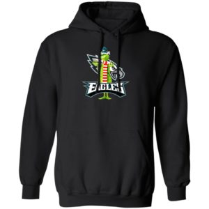 Santa Grinch Philadelphia Eagles Christmas Shirt, Long Sleeve
