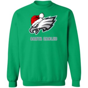 Santa Eagles Philadelphia Christmas Shirt, Long Sleeve, Hoodie