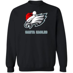 Santa Eagles Philadelphia Christmas Shirt, Long Sleeve, Hoodie