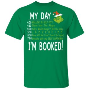 My Day, I'm Booked! Grinch Christmas Sweater