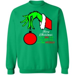Merry Christmas Took A DNA Test Turns OUT I Am 100 That Grinch Sweater, Hoodie