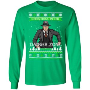 Archer Christmas In The Danger Zone Ugly Christmas Sweater