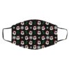 Dalmatian Dog Pattern Christmas Face Mask