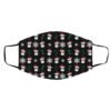 Shitzu Dog Pattern Christmas Face Mask