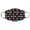 Dachshund Dog Pattern Christmas Face Mask