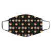 Maltesse Dog Pattern Christmas Face Mask