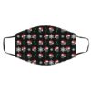 Westie Dog Pattern Christmas Face Mask