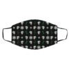 Beagle Dog Pattern Christmas Face Mask