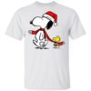 Snoopy Santa I’m The Reason Why Santa Has A Naughty List Merry Christmas Shirt
