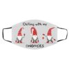 3 Gnome With Love At Christmas Face Mask
