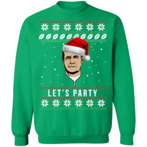 Belichick Lets Party Ugly Christmas Sweater