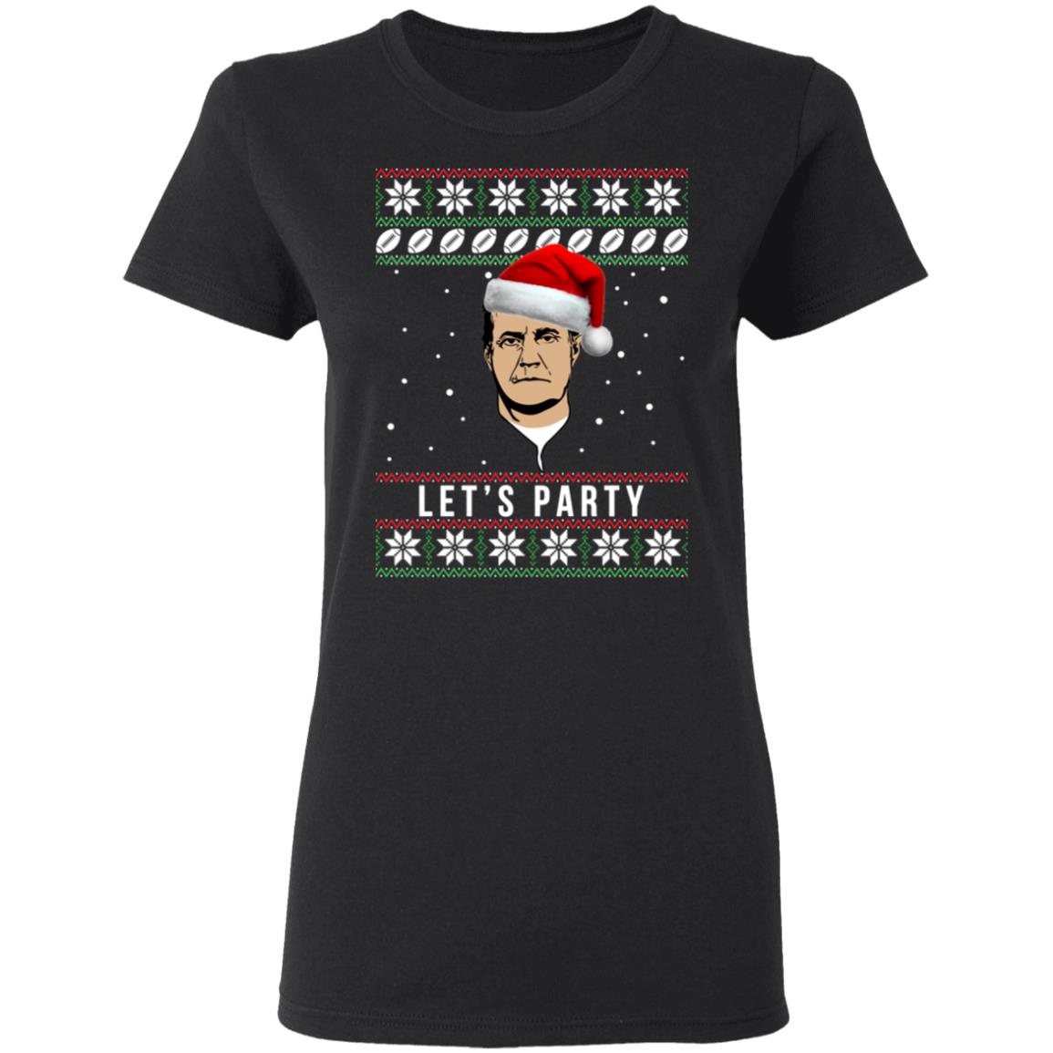 Belichick Lets Party Ugly Christmas Sweater Belichick Lets Party Ugly Christmas Sweater