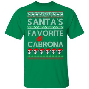 Santa's Favorite Cabrona OG Navidad Christmas Ugly Sweatshirt