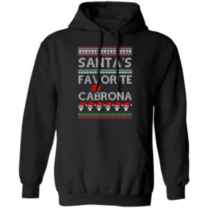 Santa's Favorite Cabrona OG Navidad Christmas Ugly Sweatshirt