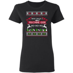Die Hard Ugly Christmas Sweater Now I Have A Machine Gun