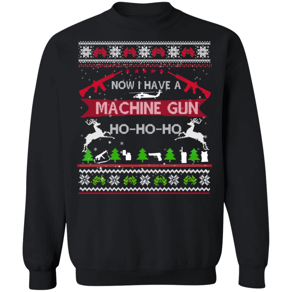 Die Hard Ugly Christmas Sweater Now I Have A Machine Gun Die Hard Ugly Christmas Sweater Now I Have A Machine Gun
