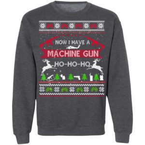 Die Hard Ugly Christmas Sweater Now I Have A Machine Gun