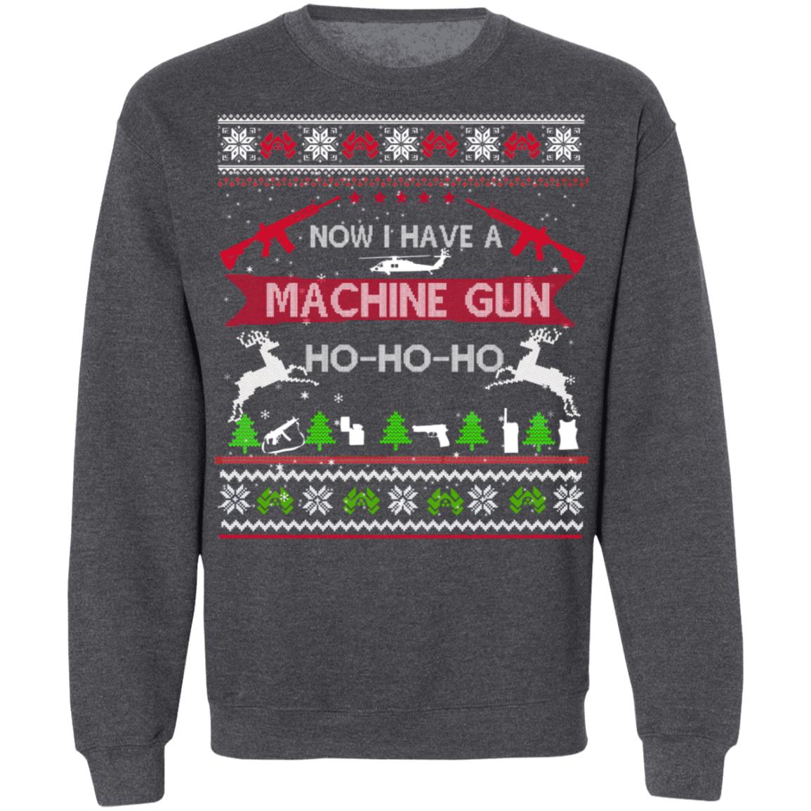 Die Hard Ugly Christmas Sweater Now I Have A Machine Gun Die Hard Ugly Christmas Sweater Now I Have A Machine Gun